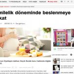 Hamilelik döneminde beslenmeye dikkat
