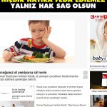 Çocuğunuz et yemiyorsa süt verin Kaynak: Çocuğunuz et yemiyorsa süt verin