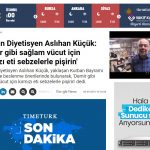 Uzman Diyetisyen Aslıhan Küçük: 'Demir gibi sağlam vücut için kırmızı eti sebzelerle pişirin'